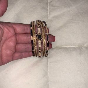 Leopard bracelet
